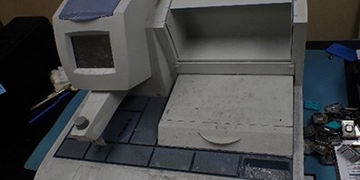 Tissue Embedding unit before decontamination